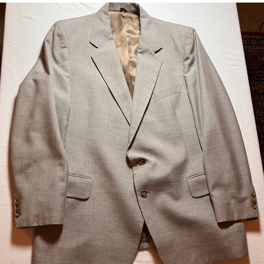 Dominic d'Bruzzi Grodins Mens Classic Fit Suit Jacket Blazer Tan Size‎ 44R
